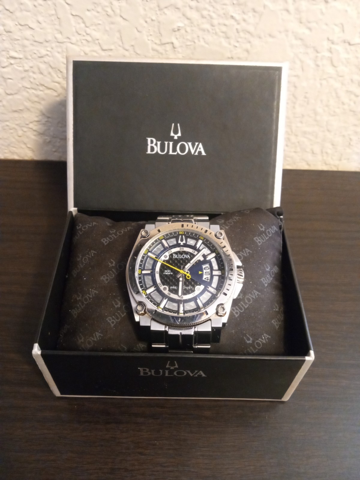 Bulova Men’s Precisionist Champlain Collection Watch 96B131