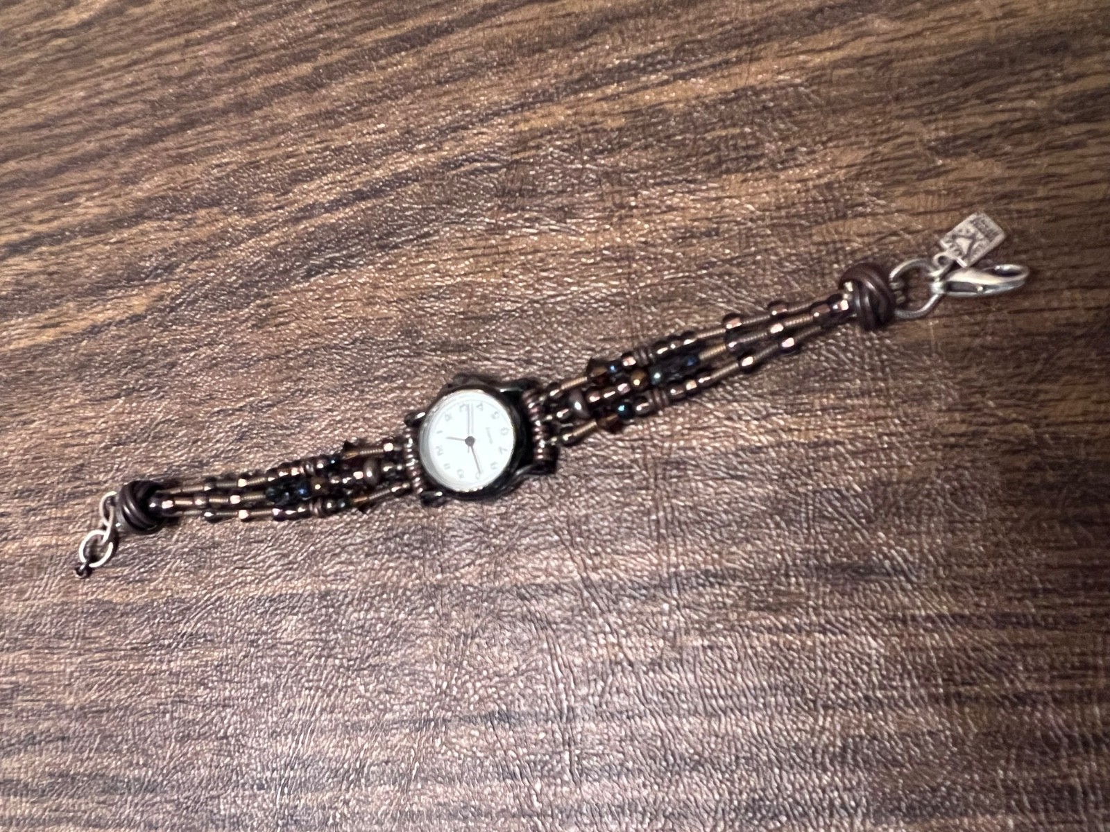desert heart beaded watch