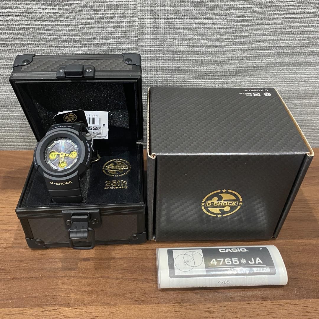 [Unused with Box] G-SHOCK AWG-525A-1AJF 25th Anniversary Edition