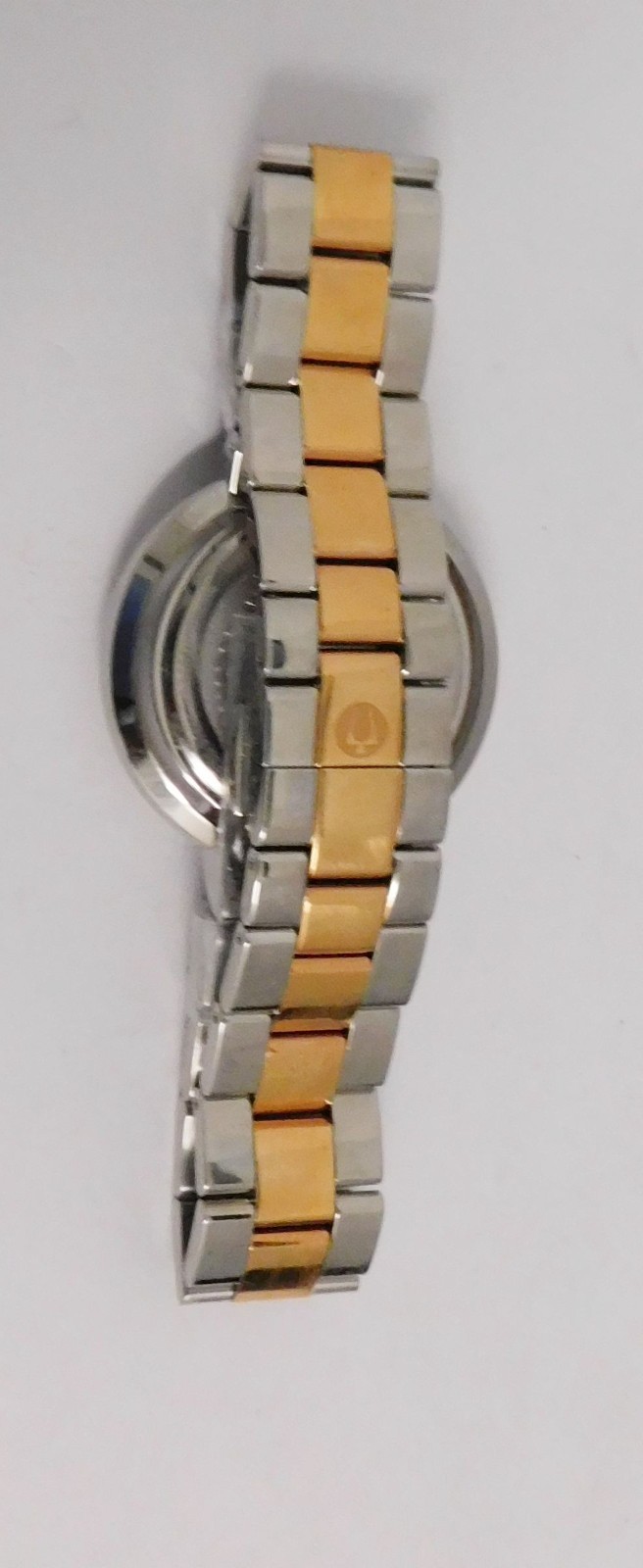 Bulova 98P174 Rubaiyat Diamond Stainless Silver & Rose Gold Tone Ladies Watch