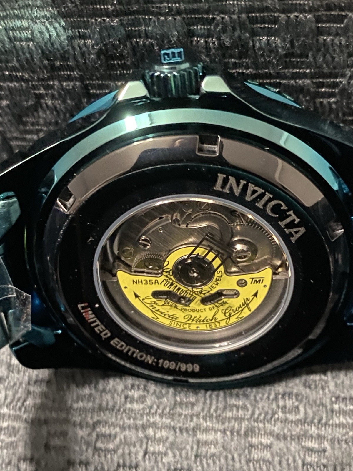 Invicta 47mm Jason Taylor Pro Diver LE Automatic Green Tone Watch, Model #38049