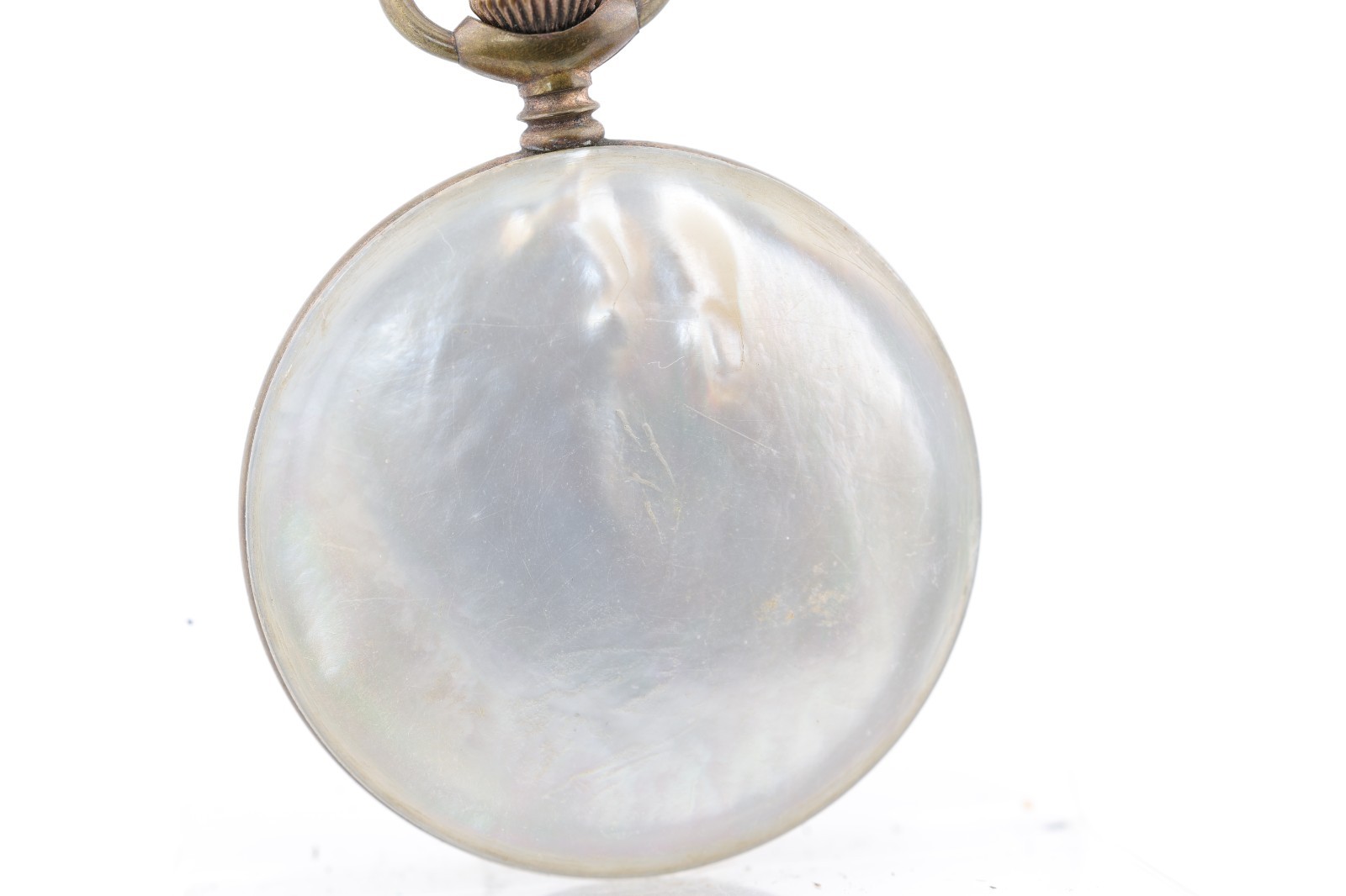 SUPERB MOTHER OF PEARL TH. SANDOZ, 3j POCKET WATCH, 46.3mm, FOR REPAIR (NO)