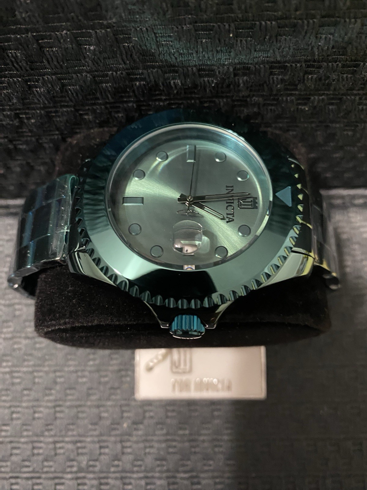 Invicta 47mm Jason Taylor Pro Diver LE Automatic Green Tone Watch, Model #38049