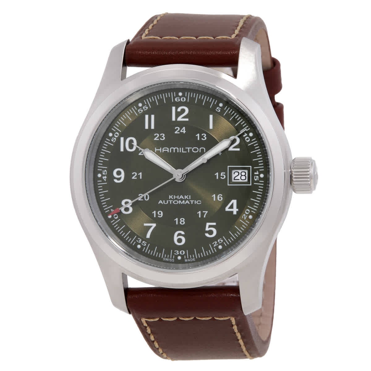Hamilton Khaki Field Automatic Green Dial Men’s Watch H70455560