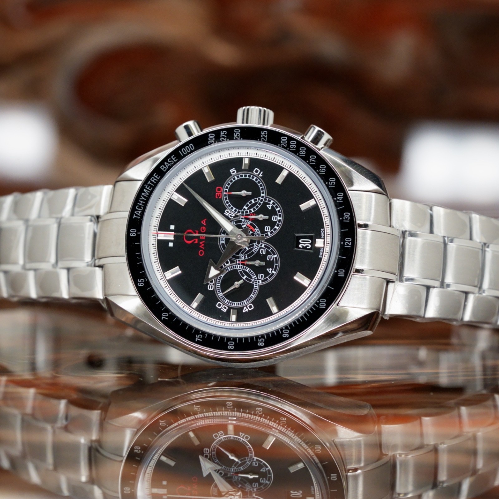 Rare Omega Speedmaster Broad Arrow Olympic 44mm 321.30.44.52.01.001 Complete set