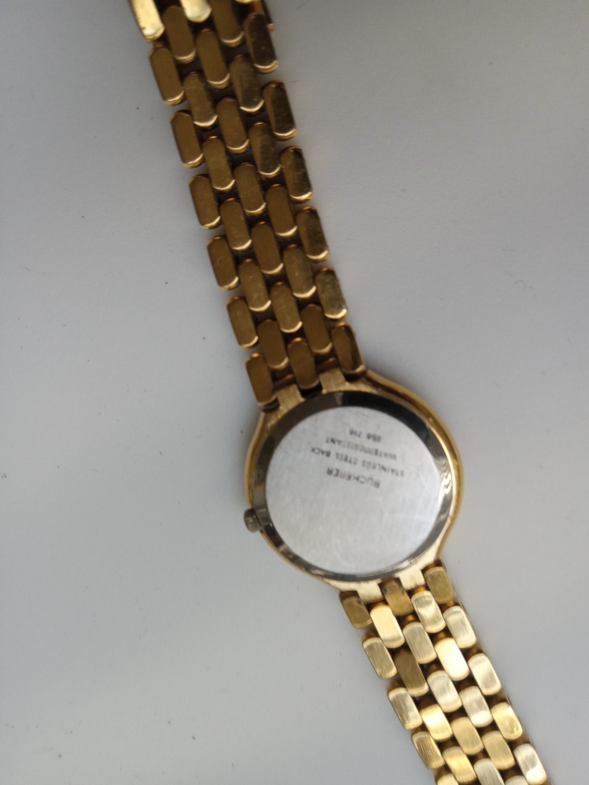 Bucherer Swiss Made Black Moon Face Bracelet Watch