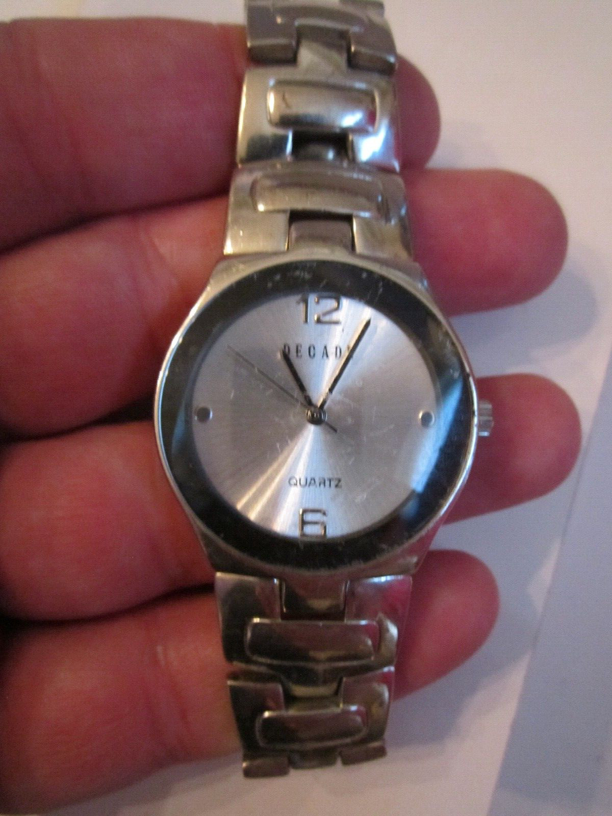 DECADE STAINLESS STEEL WATCH QUARTZ – BBA-23