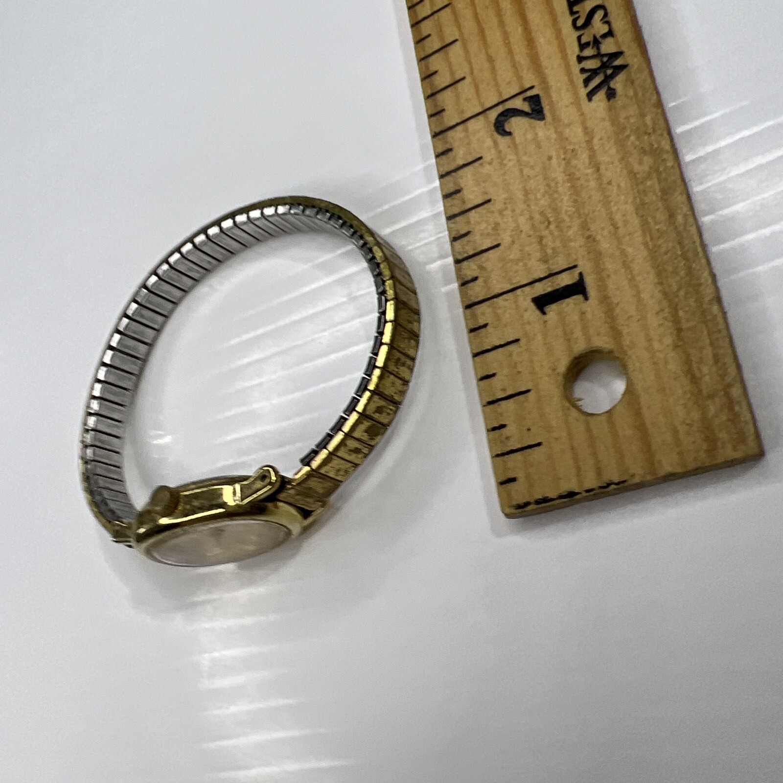 Timex Gold Stretch Stainless A7 Philippines Retro Watch Untested