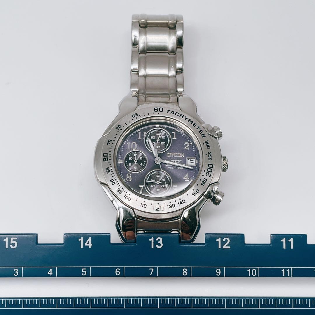 New battery/working Citizen Oxy vintage wristwatch 0510-S92642