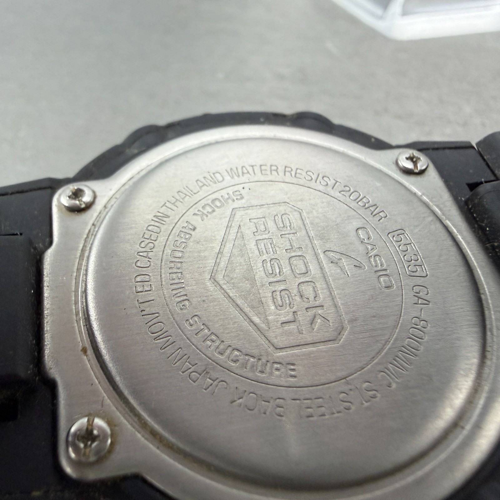 Casio G-Shock GA-800MMC Watch Men 49mm Analog Digital Black Rose Gold New Batt