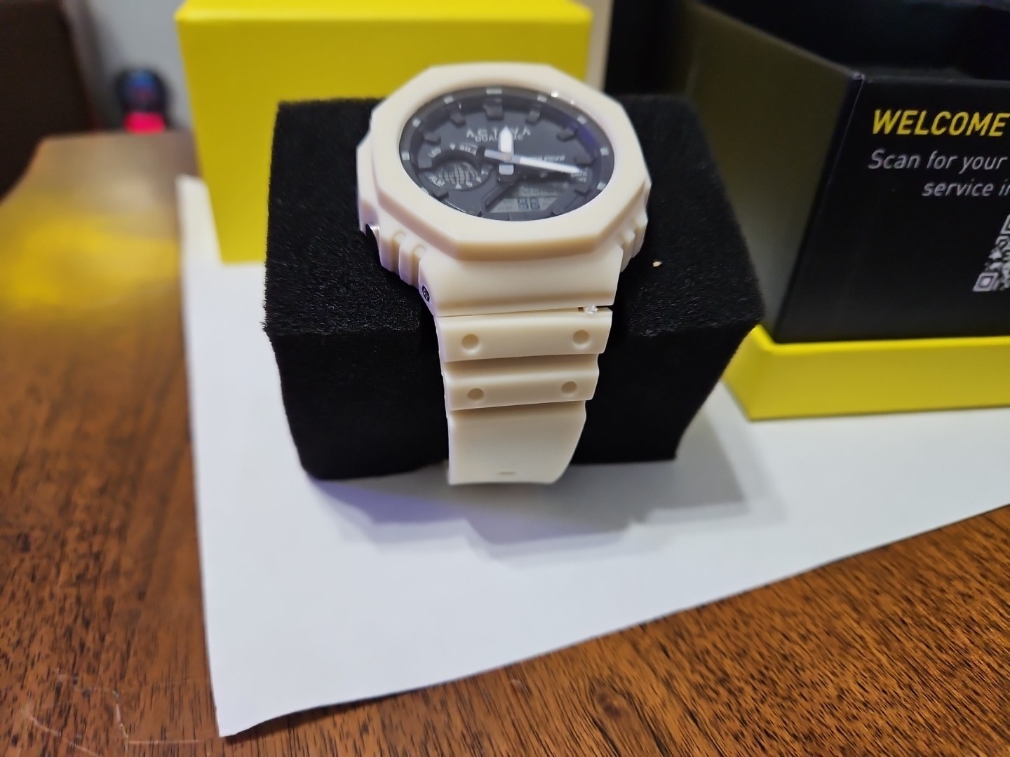 Activa Sonar X Invicta Men’s Watch 45.5mm Tan ACW423-007 NIB $99 Retail