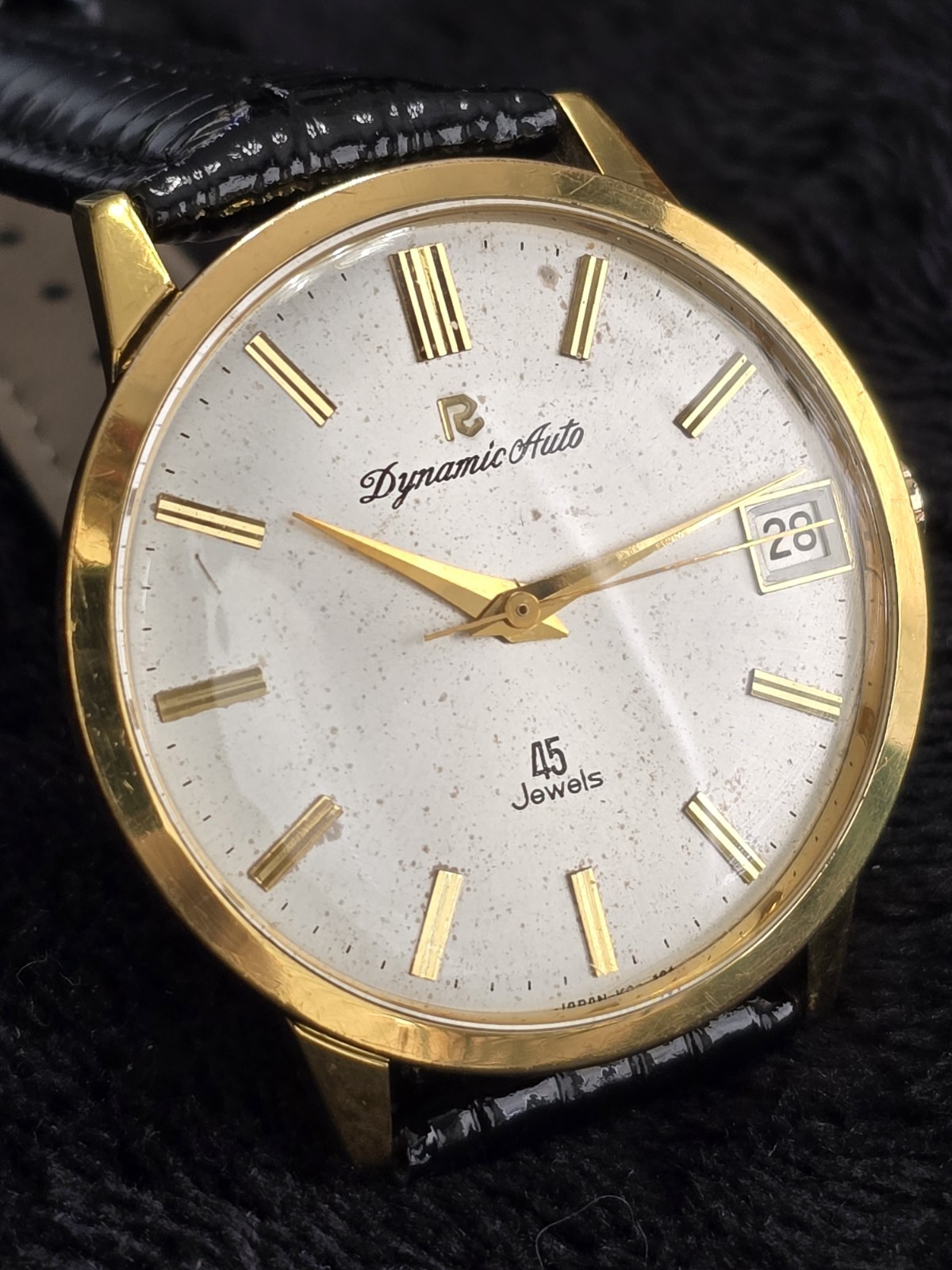 Rare Vintage 1960s RICOH Dynamic Auto 45 Jewel Automatic Gent’s Watch