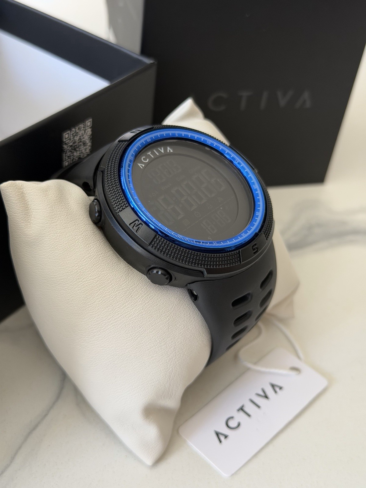Activa X Invicta Digital Men’s Watch – 50mm. Black (ACW1915-010)