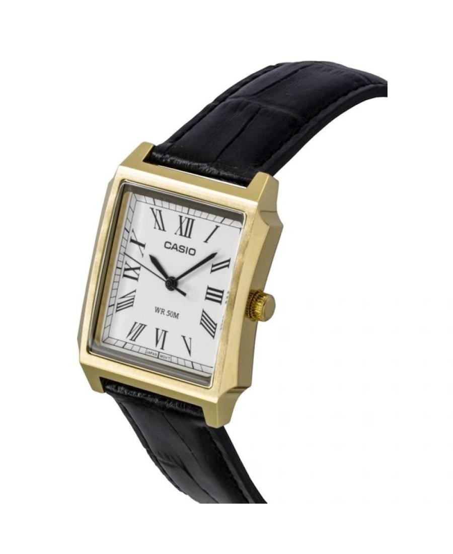 CASIO Men Analog Quartz Casual Watch Classic Dress White Dial Waterproof Rectang