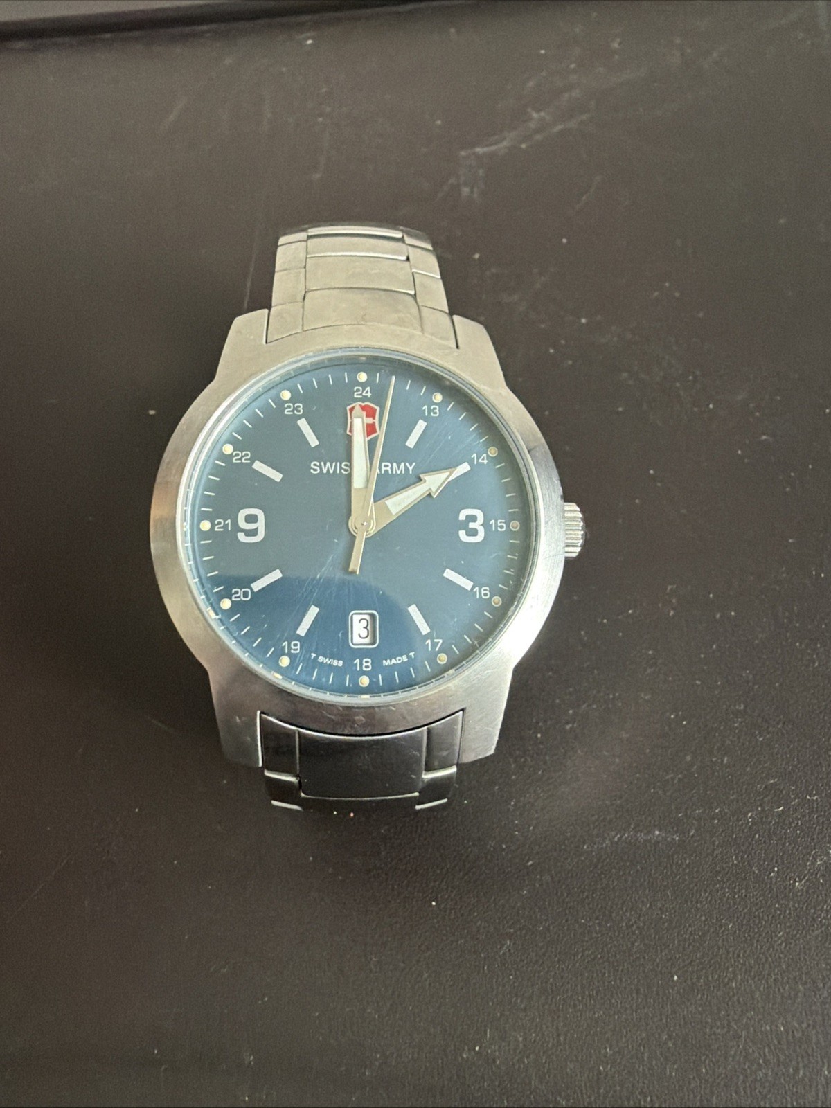 Victorinox Swiss Army Centinel Stainless Steel Quartz Watch / For Parts only/.
