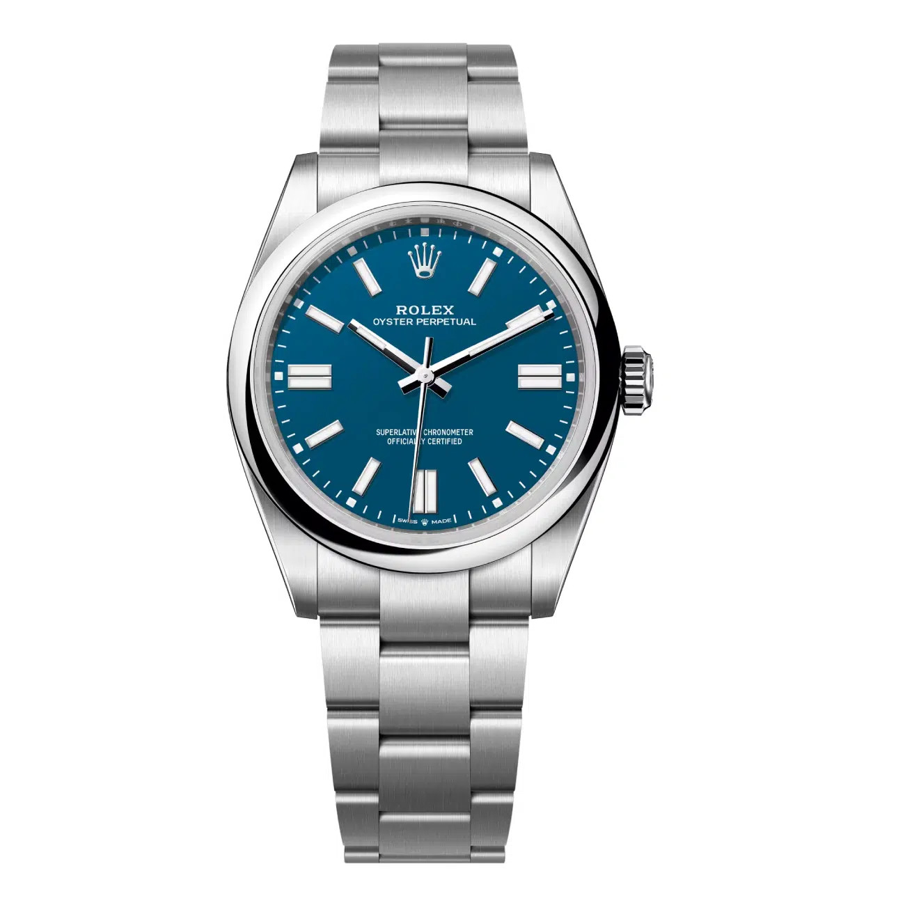 ROLEX 134300 – Oyster Perpetual 41mm in Steel with Domed Bezel Naked
