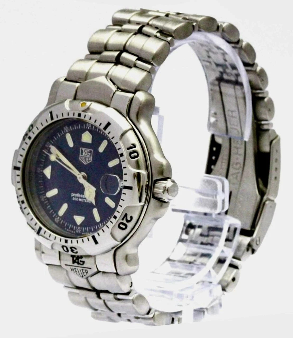 Tag Heuer 6000 Diver•Swiss ETA Mvnt•Sapphire W/Date Window•WH1215-k1
