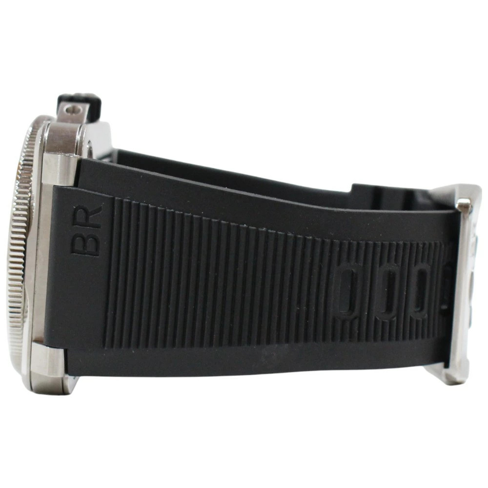 BELL & ROSS Diver White Steel BR03-92 White Men’s Used Watch #92030