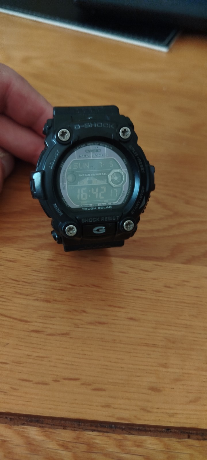 CASIO G-SHOCK GW-7900B Multiband 6 Solar Watch negative case 50mm black 3200 uk