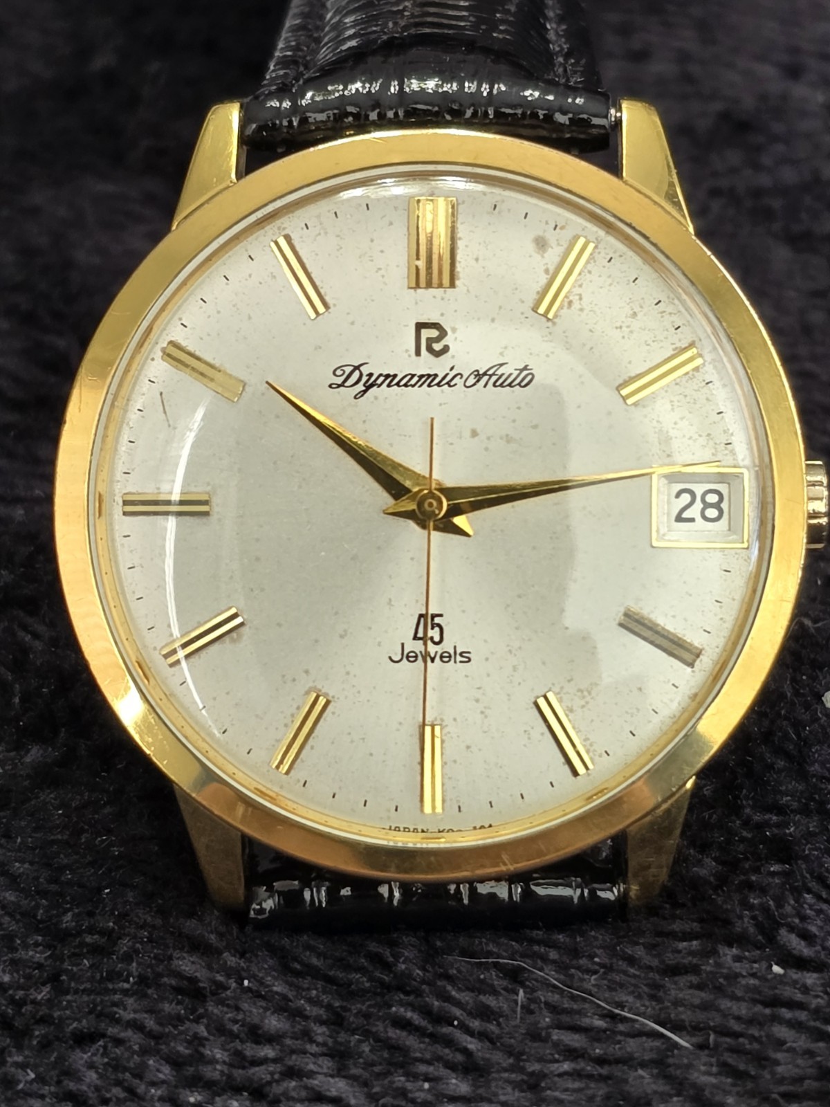 Rare Vintage 1960s RICOH Dynamic Auto 45 Jewel Automatic Gent’s Watch