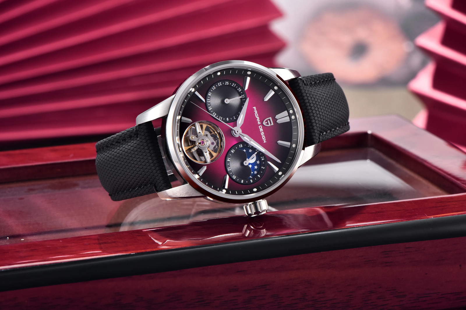 2026 Men Mechanical Watch 41mm Sapphire Crystal Stainless Steel Waterproof