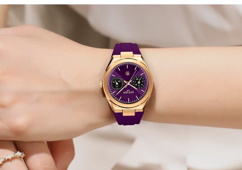 REWARD Women’s Week/Day Luminous Multifunction Calendar Couple Quartz Watch Gift