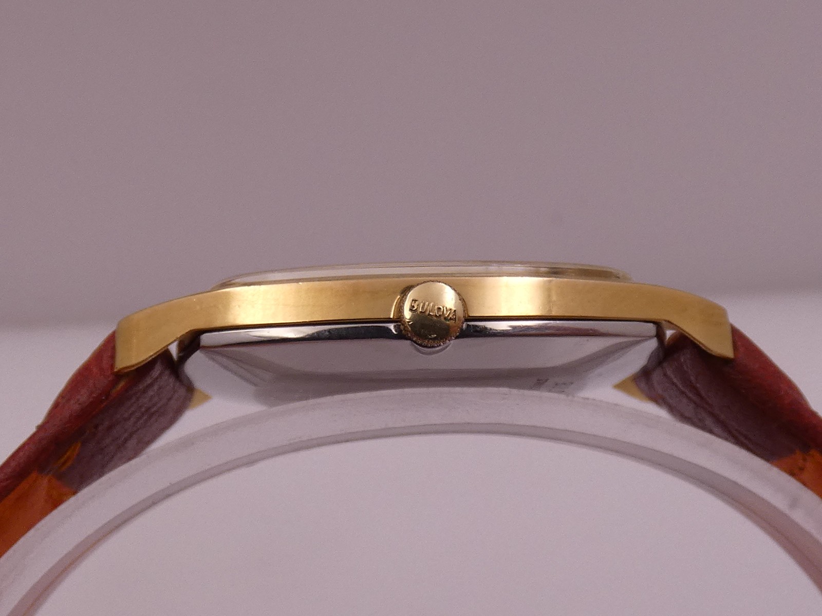 BULOVA LONGCHAMP BARREL VINTAGE ’70s RADICA DIAL 18KT G.F. MANUAL 7630 WATCH
