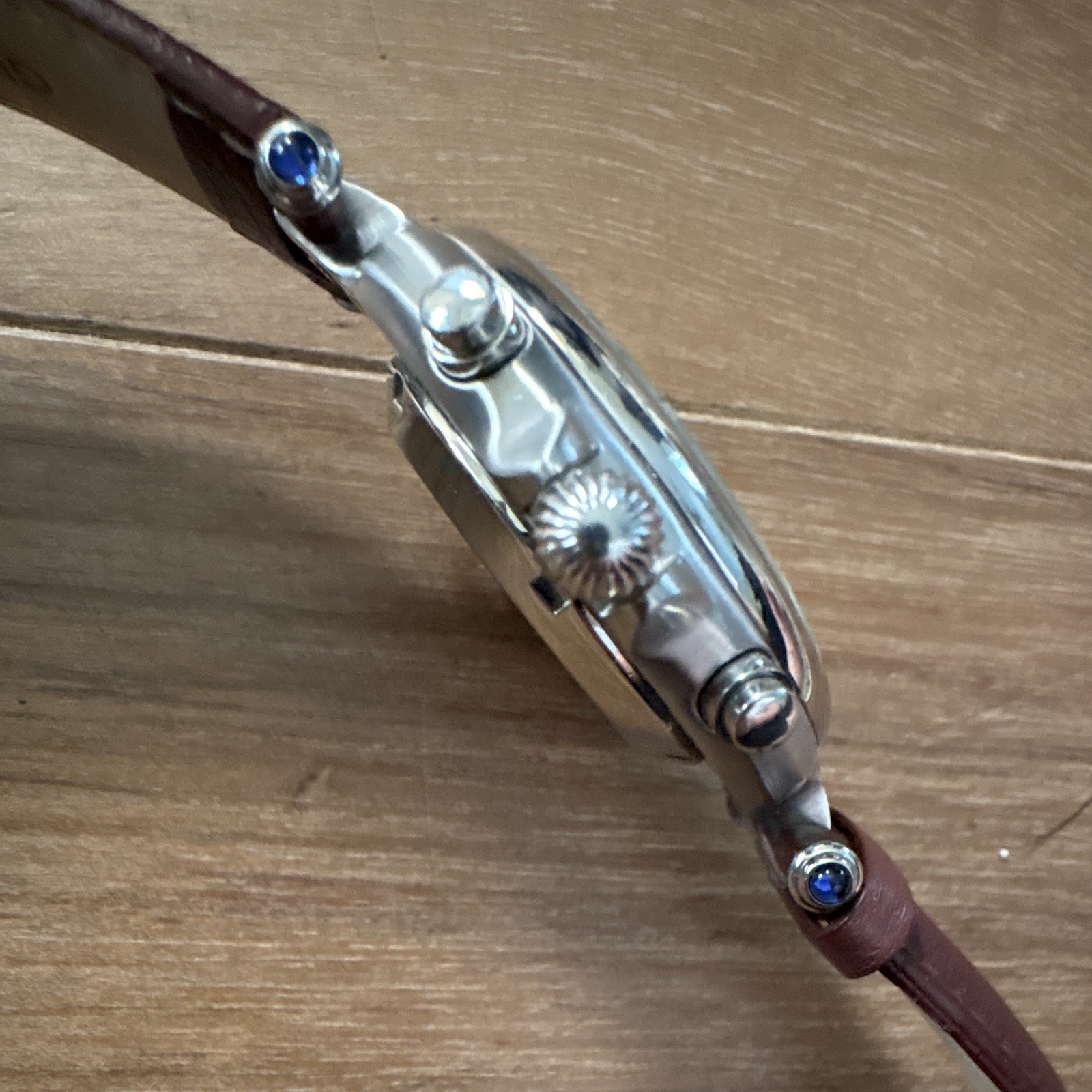 Steinhausen Automatic 21-Jewel Tachymeter Day/Date 5 ATM 40mm Leather