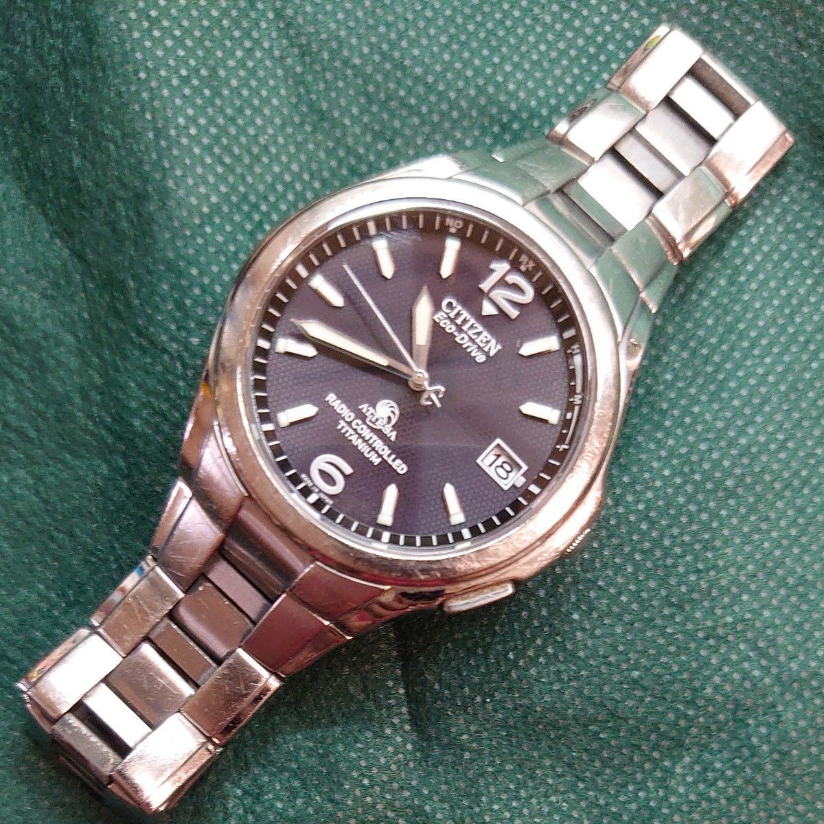Citizen Attesa Solar-Powered Titanium Silver