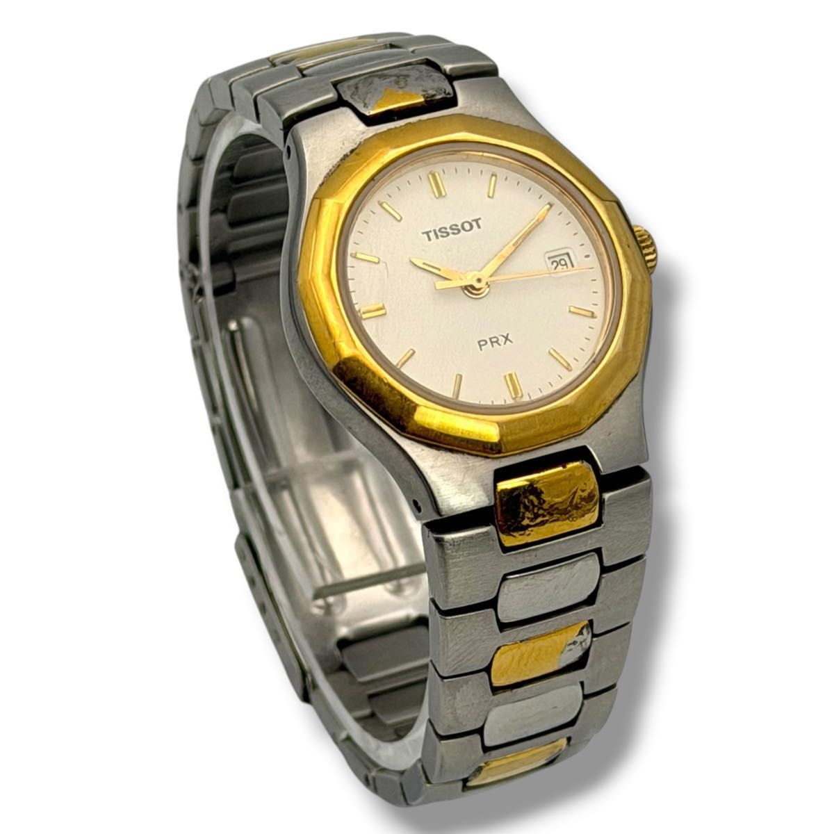 Working TISSOT Tissot Watch PRX Quartz Women s P540 Combination Date