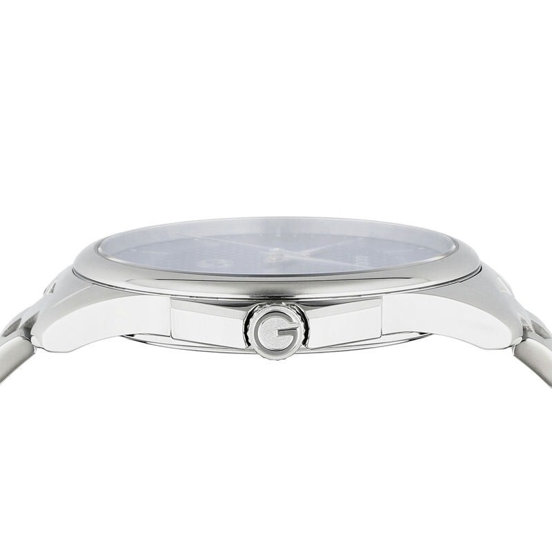 Gucci Men’s G-Timeless Blue Dial Stainless Steel Watch – YA126371 ($1150 MSRP)