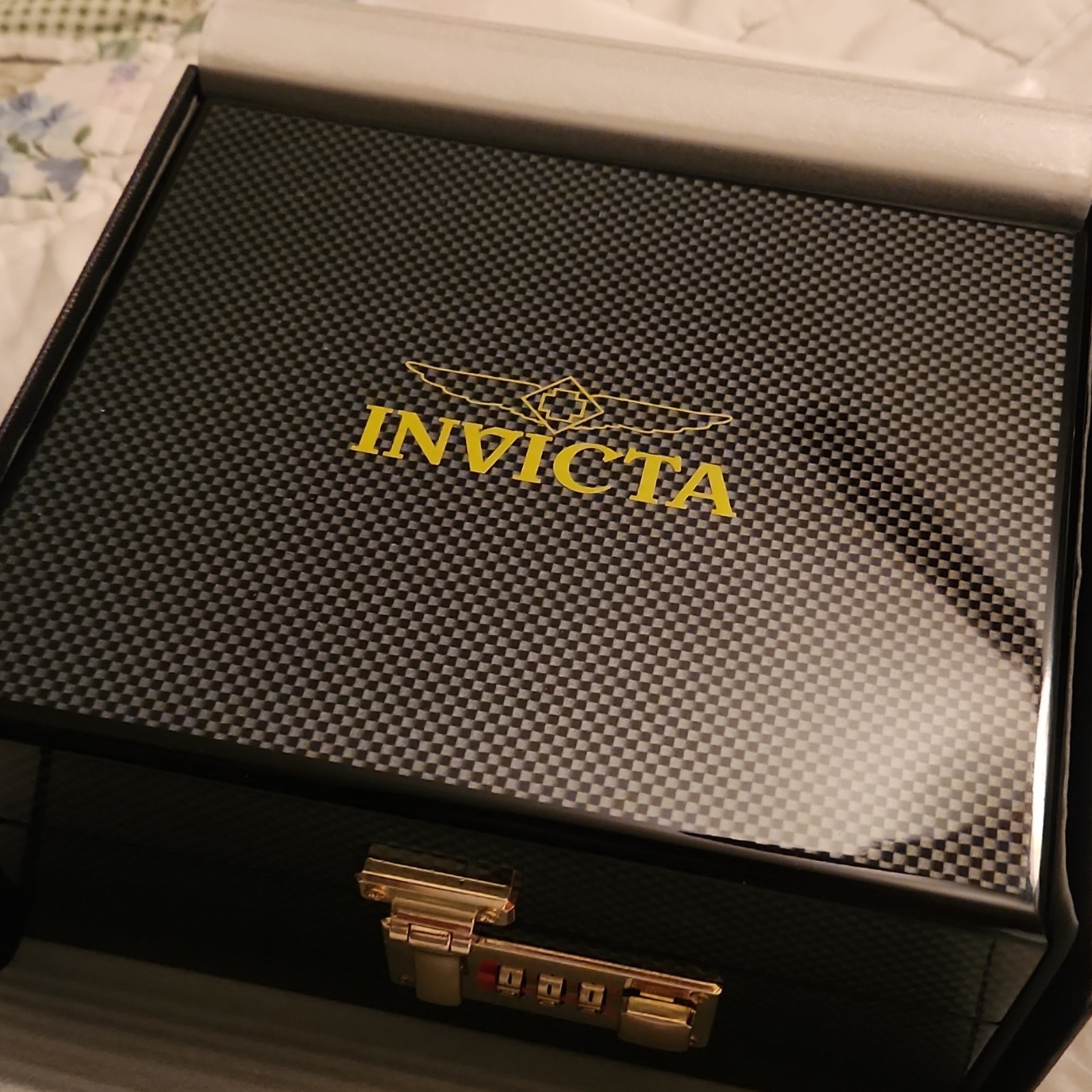 Invicta Celestial Earth Limited Edition Quartz Watch Blue Silicone Band!