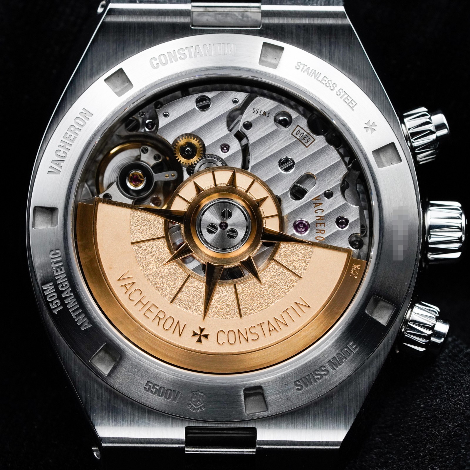 2020 Vacheron Constantin Overseas Chronograph Blue Dial 5500V/110A-B148 Full set