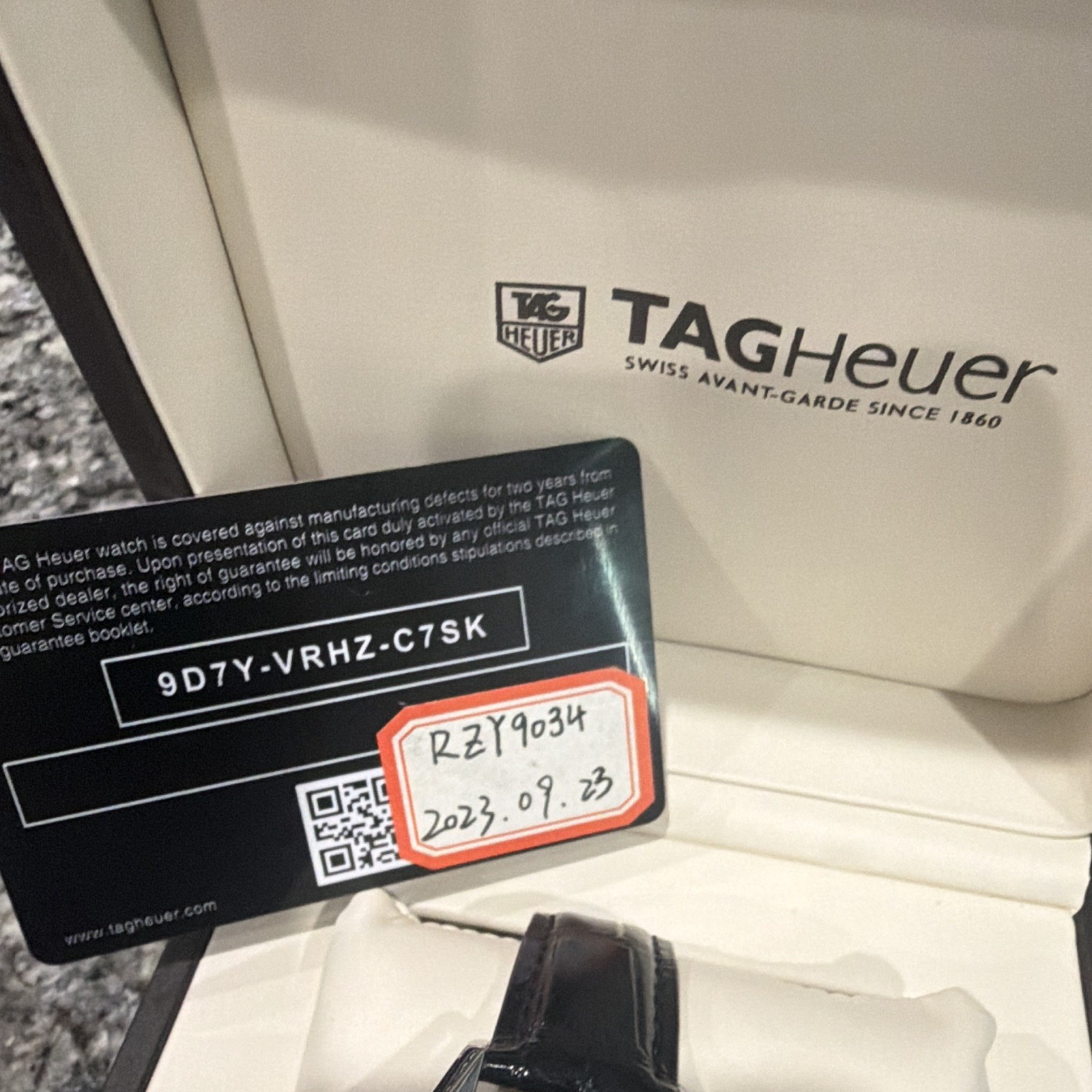 TAG Heuer Carrera Calibre 5 Automatic 41mm Blue Dial Day/Date 100m Box