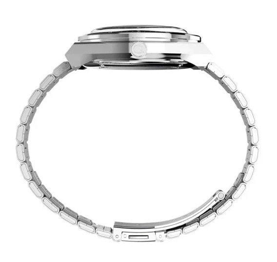 Q Timex x NASA Space Moon Phase Stainless Steel Men’s Watch TW2Y56700