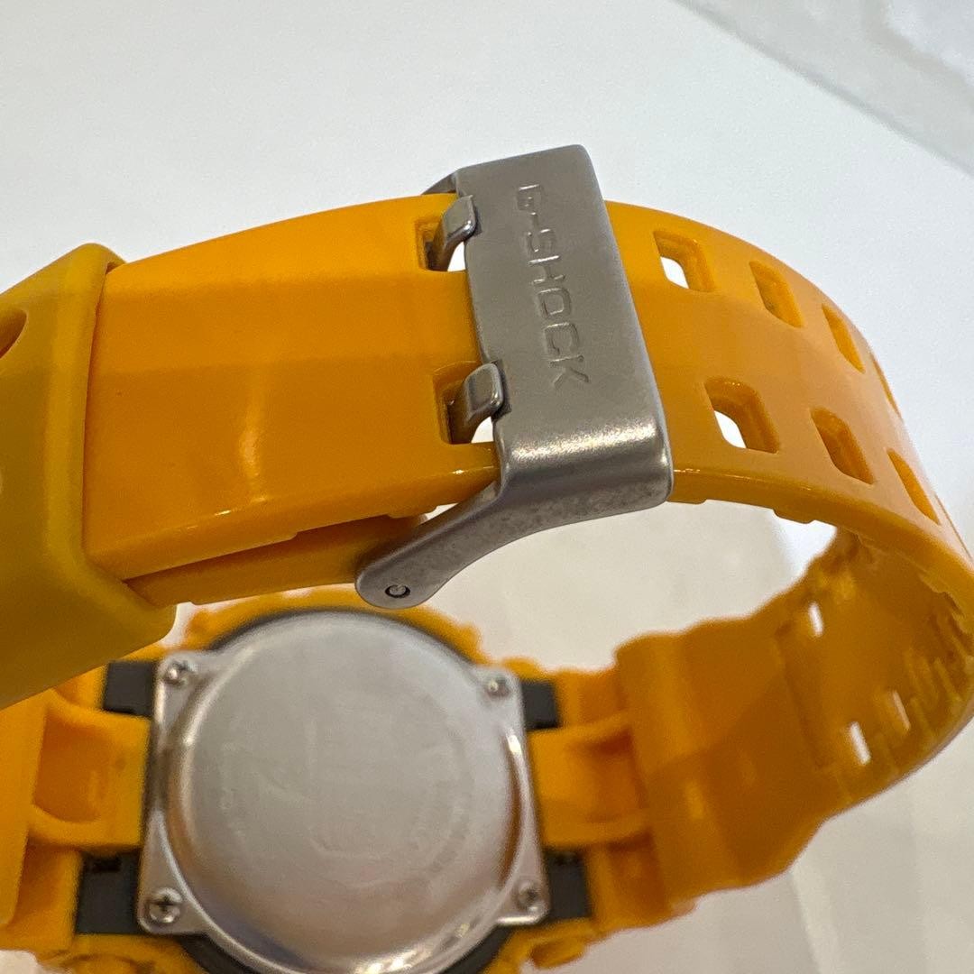 CASIO G-SHOCK GA-100 Yellow Digital Watch