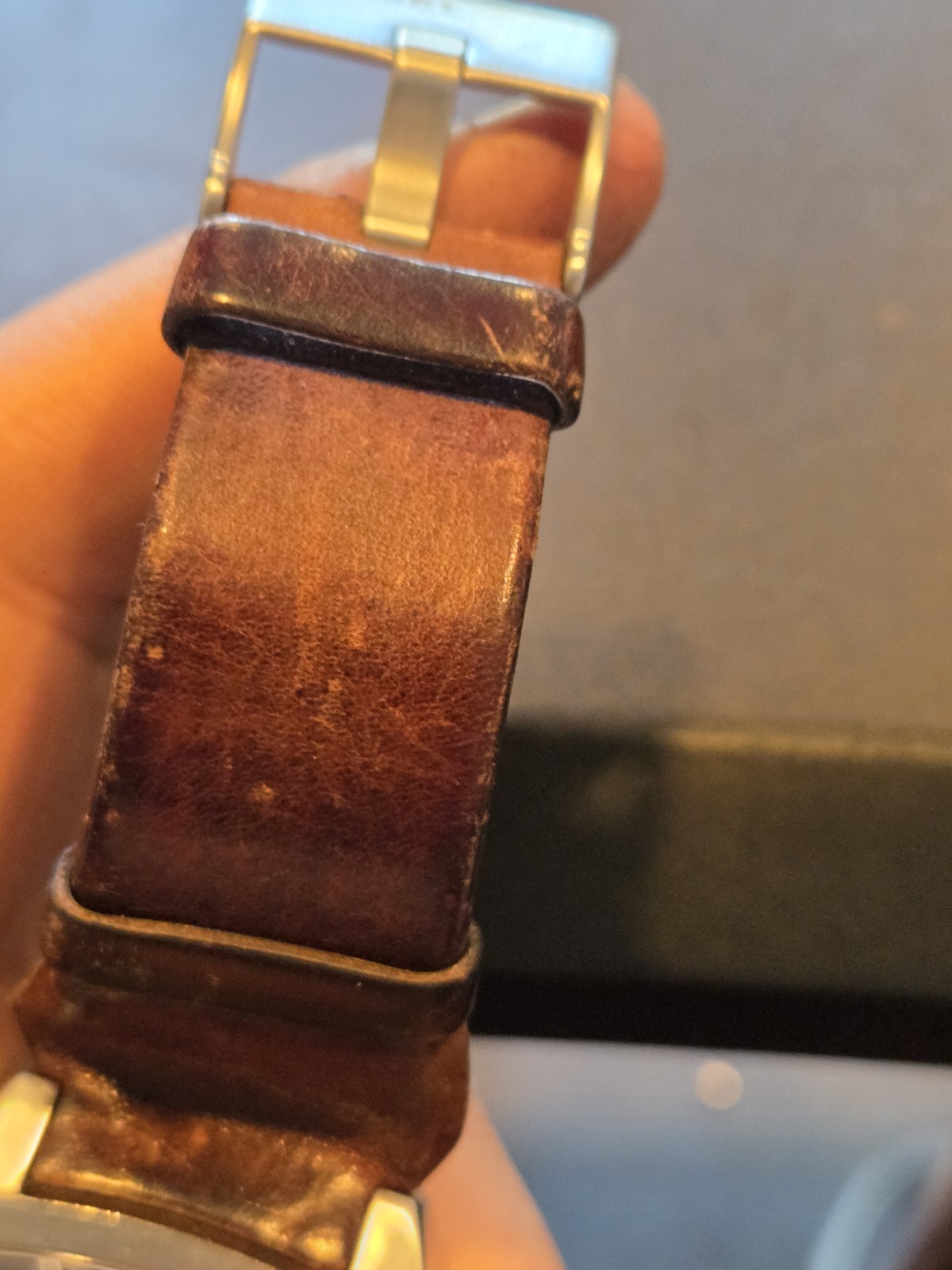 Diesel Analog Brown Leather Men’s watch DZ1527 VGUC Works New Battery VGUC C208