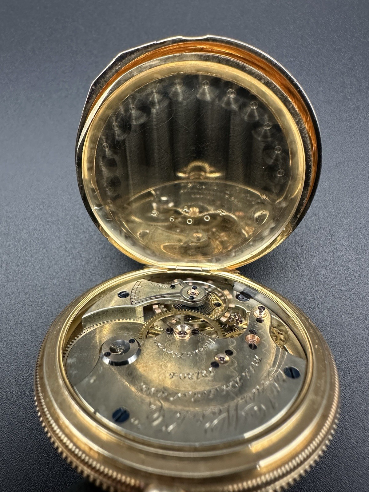 Solid 14k Gold American Waltham Watch Co. Model 1873 8s 15j Serviced