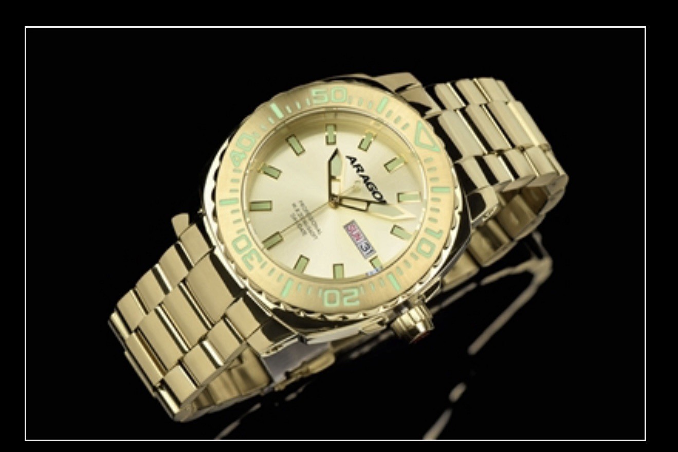 Aragon Parma Gold Automatic 48mm