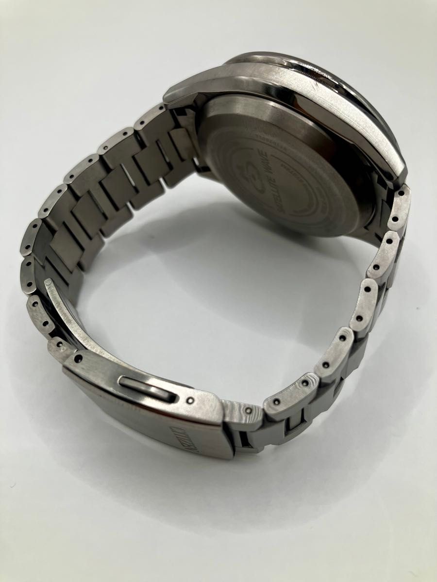 Citizen Satellite Wave GPS Solar F900 Titanium Watch Silver Dial