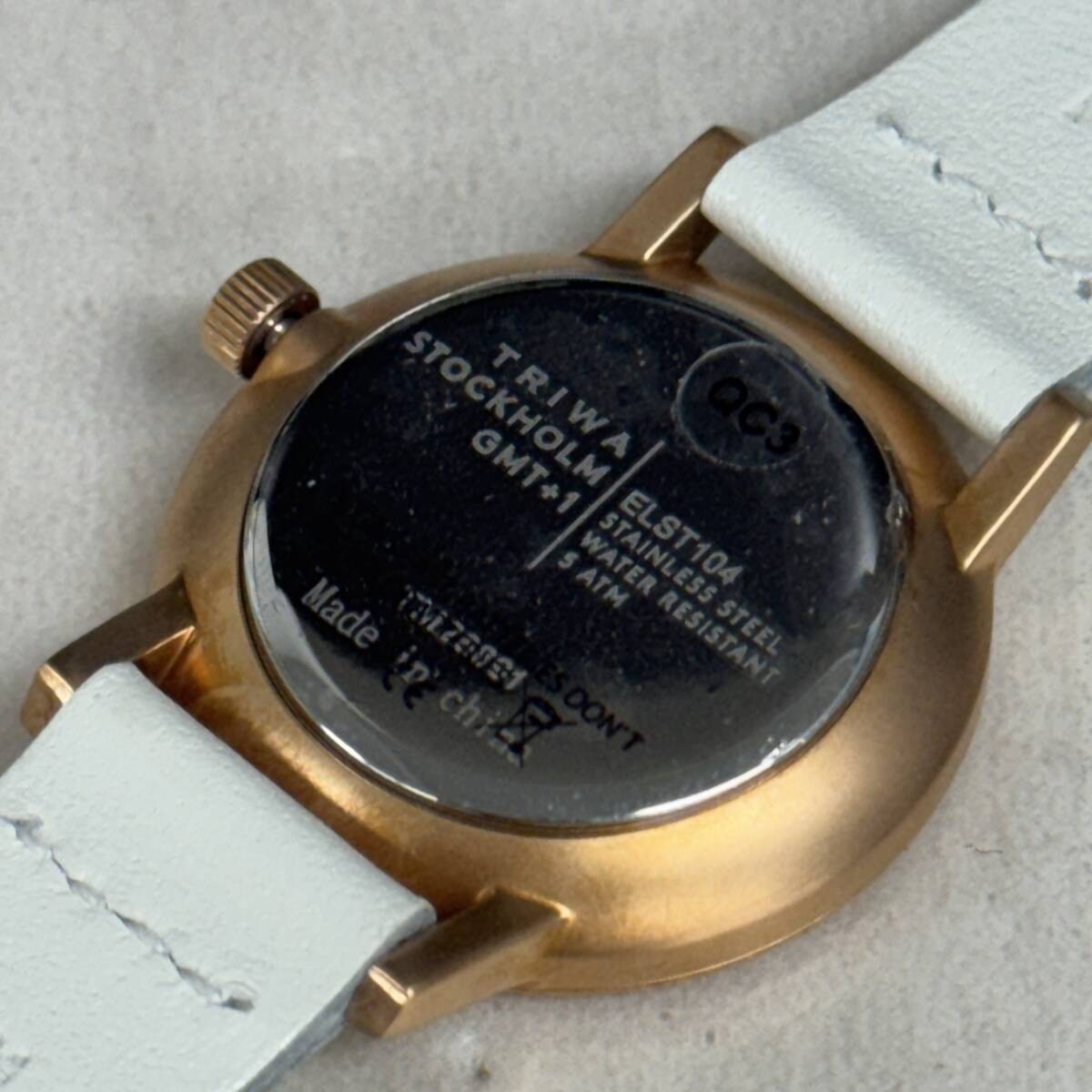 TRIWA Wristwatch ELST104-EL114201 28mm New unused long-term storage item