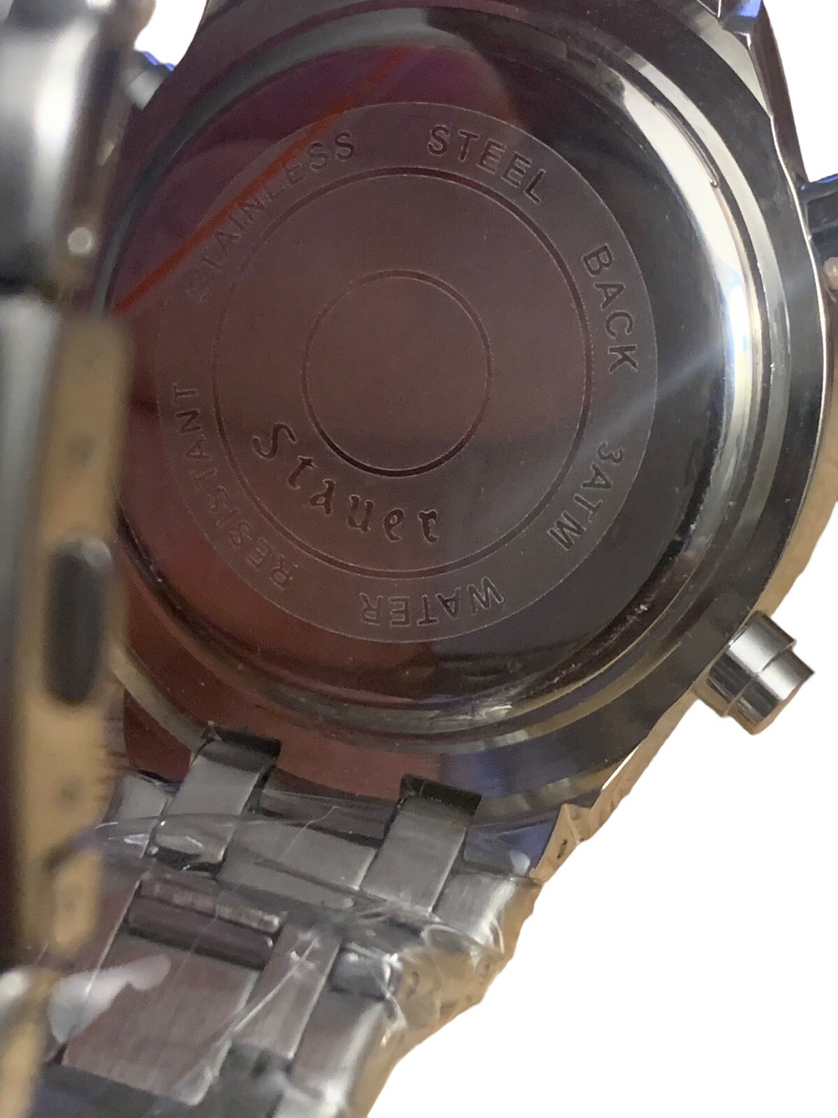 Stauer Mens Adventurer Chronograph WR 3 Atm Brand New W/O Box