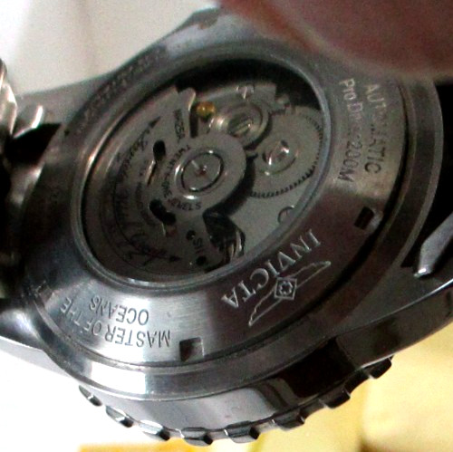 Invitca Watch Pro Diver, 6027, automatic, 200M, Flame-Fusion Crystal