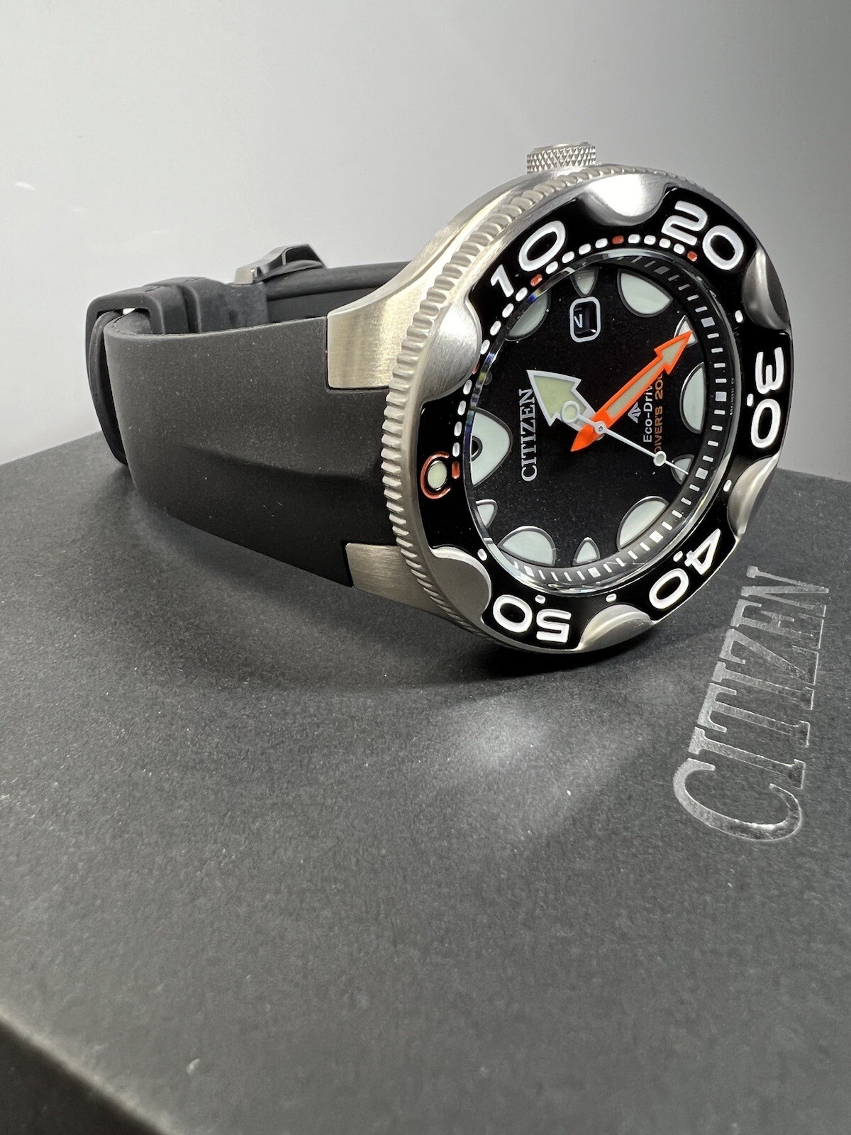 CITIZEN Promaster Marine Orca Eco-Drive Men’s Strap Watch BN0232-04E 20ATM Ø46mm