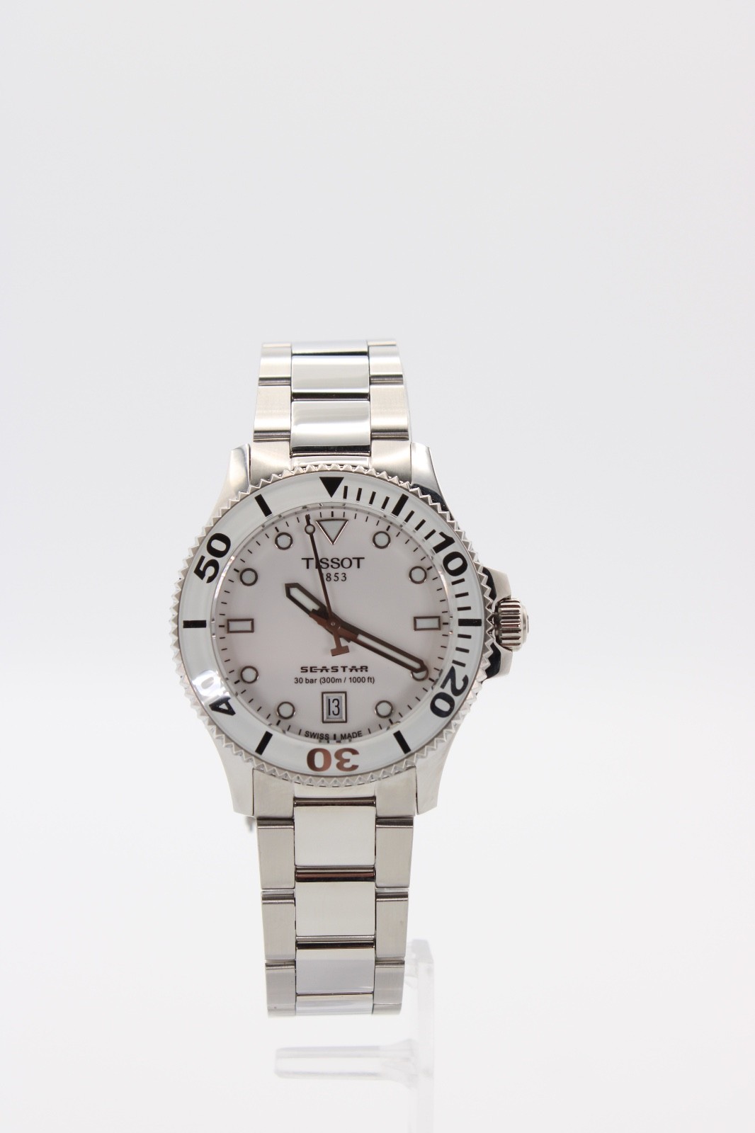 Tissot Seastar 1000 Quartz White Dial Unisex Watch T120.210.11.011.00