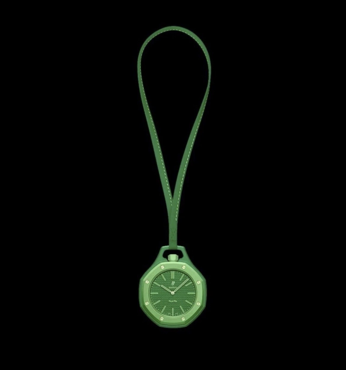 AP X SWATCH | GREEN EIGHT | BRAND NEW SEALED | BAG, BOX AND RECEIPT🚚💨