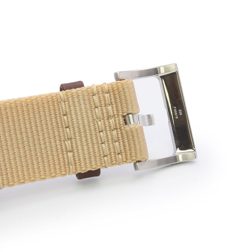 Hamilton H694390 Khaki Field Mechanical Hand Wind Stainless Steel Nylon Beige Br