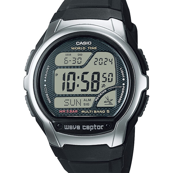 CASIO WAVE CEPTOR WV-58R-1AJF Black Men’s Watch New in Box