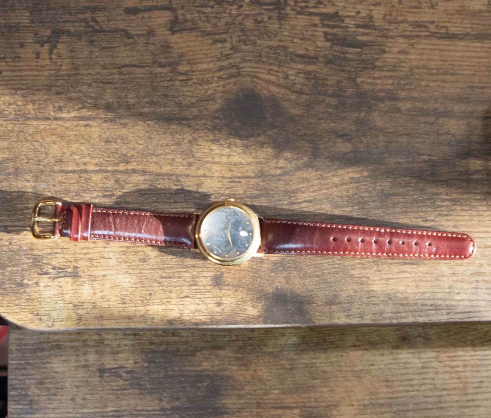 Fossil Coupe De Lux watch set, watch and original collectible packaging Untested