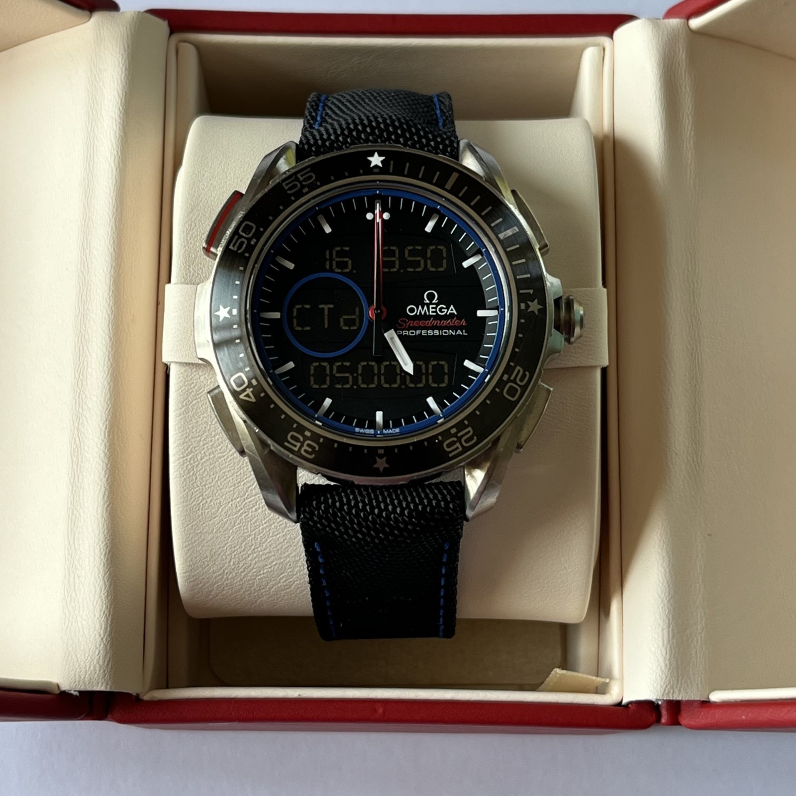 Omega X‑33 Regatta • Just Serviced by Omega • New Strap • All Functions Perfect